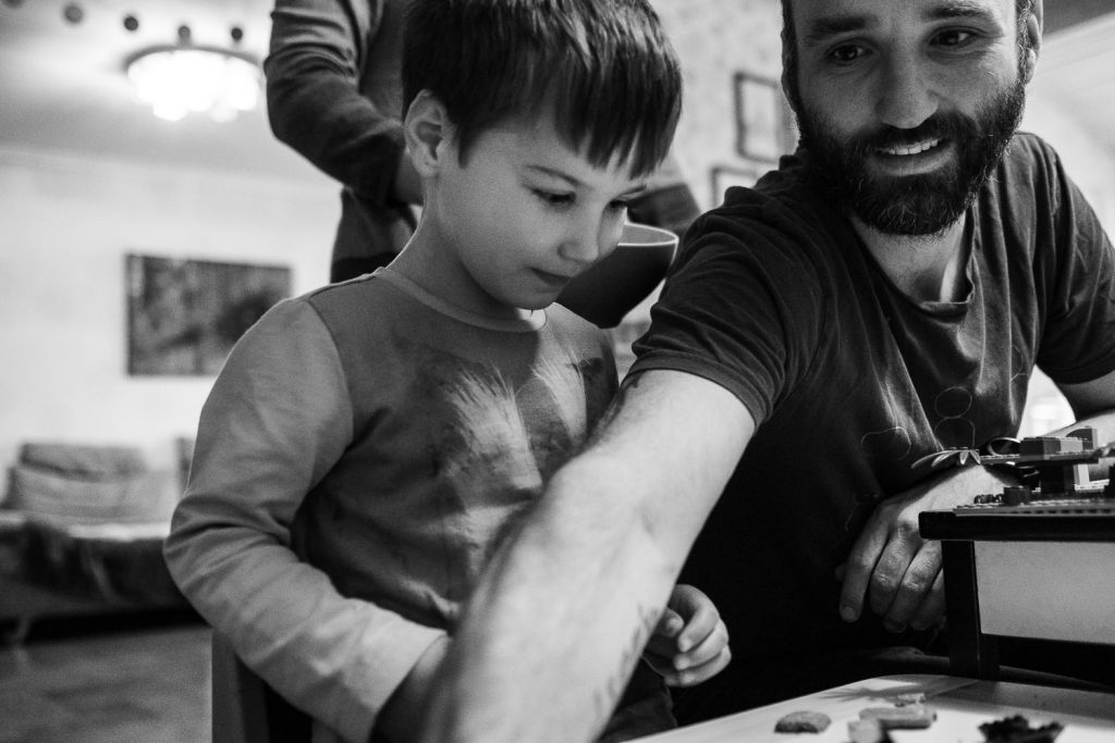 Familienzeit festgehalten in unseren Familienfotos in Düsseldorf