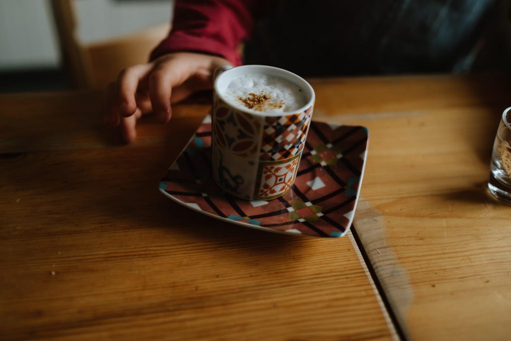 Detailaufnahme aus einer Familienreportage in Köln