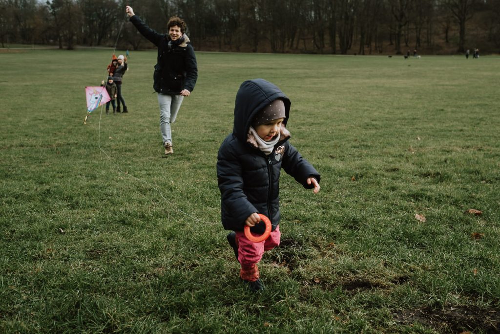 Fotoshooting Familie draußen Köln