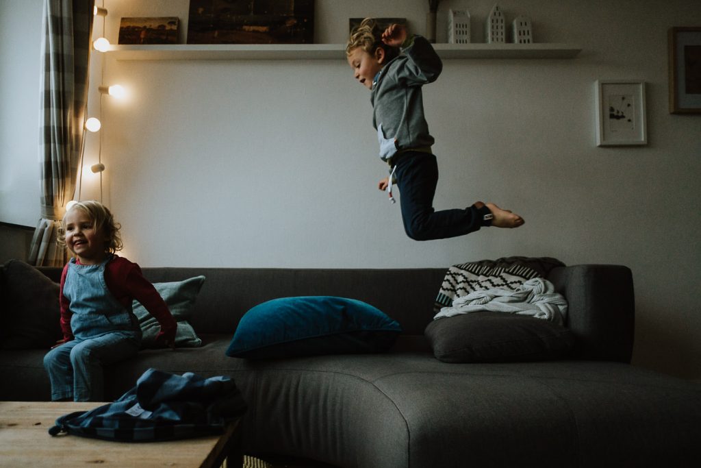 Familien Shooting Idee muss nicht immer ausgefallen sein, aber Echt