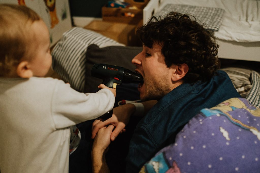 Reportagefoto aus einer Familiendokumentation